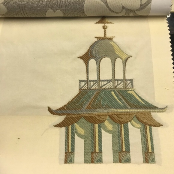 Robert Allen Upholstery Fabric Sample Book Color library “JADE” 51 pieces… - Picture 3 of 11